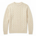 Chunky Cashmere Cable-Knit Sweater