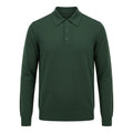 Long-Sleeved Merino Wool Polo Shirt